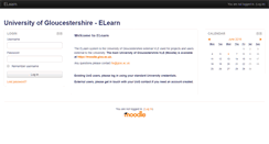 Desktop Screenshot of elearn.glos.ac.uk