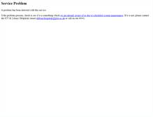 Tablet Screenshot of offline.glos.ac.uk